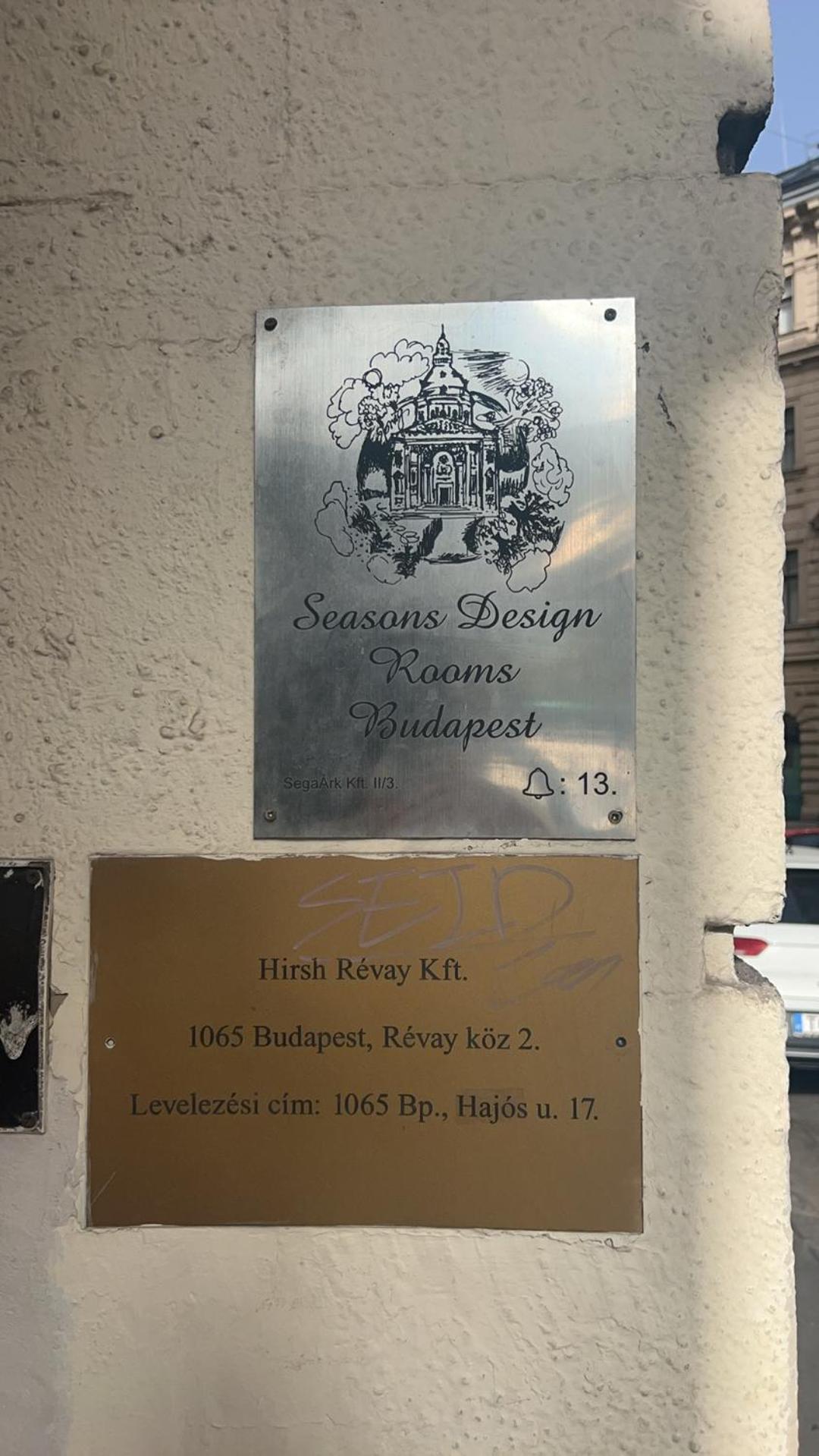 Seasons Design Rooms Budapest Exterior photo
